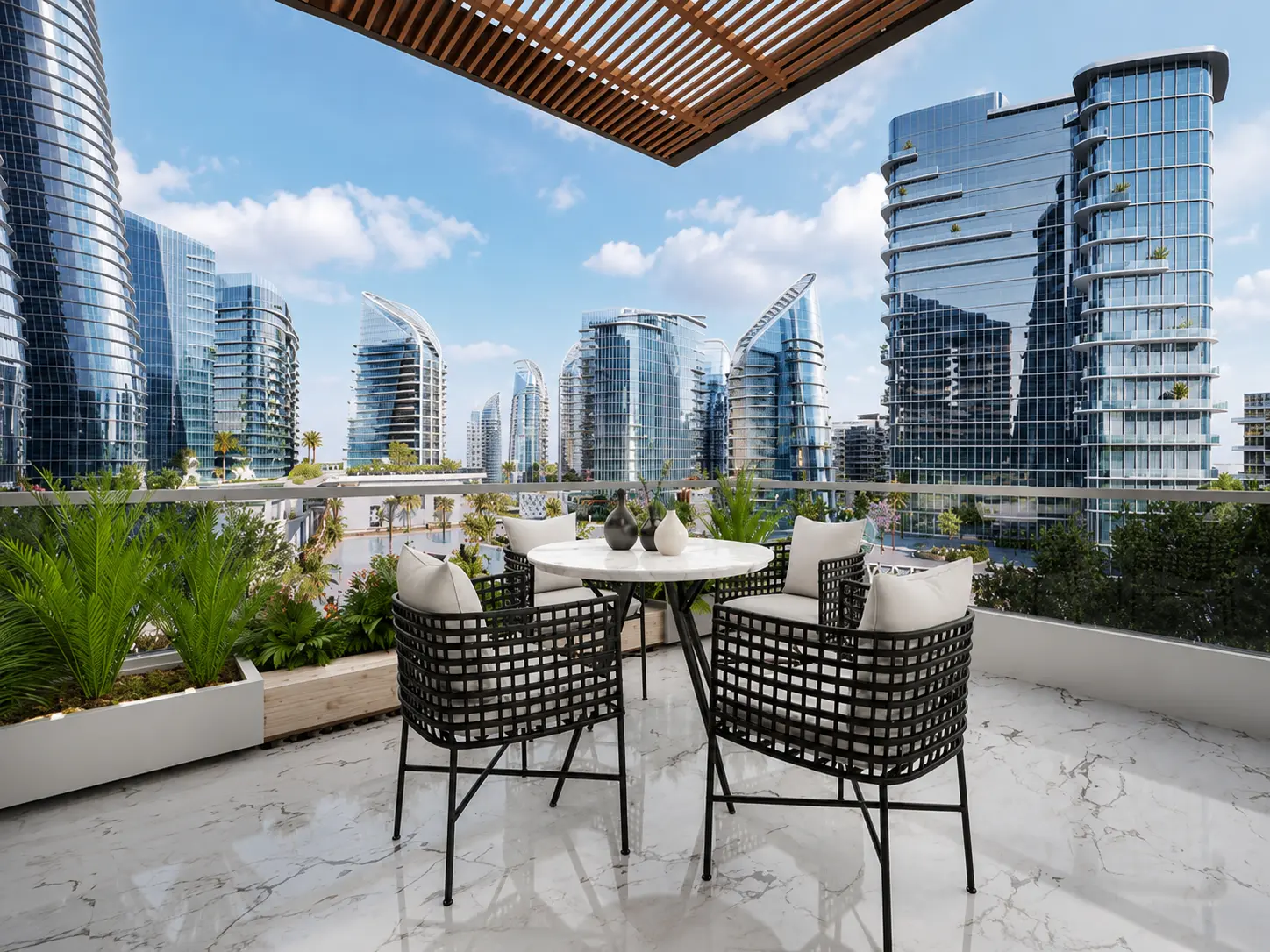Dubai Studio Exterior - Architecture Visualization visualization screenshot 1